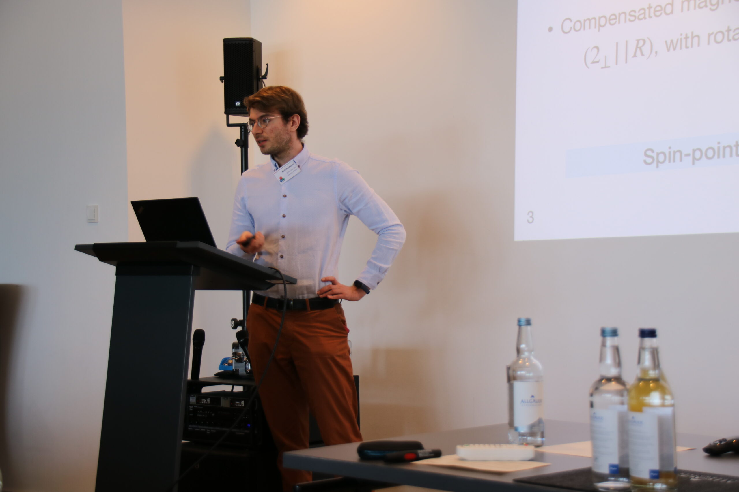 Research talk from postdoc Kirill Parshukov